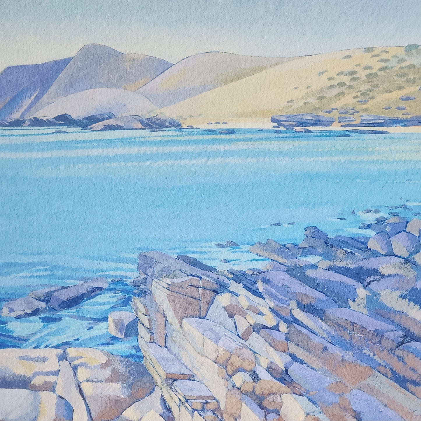 'Half Light Second Valley' Print by Lesley Redgate