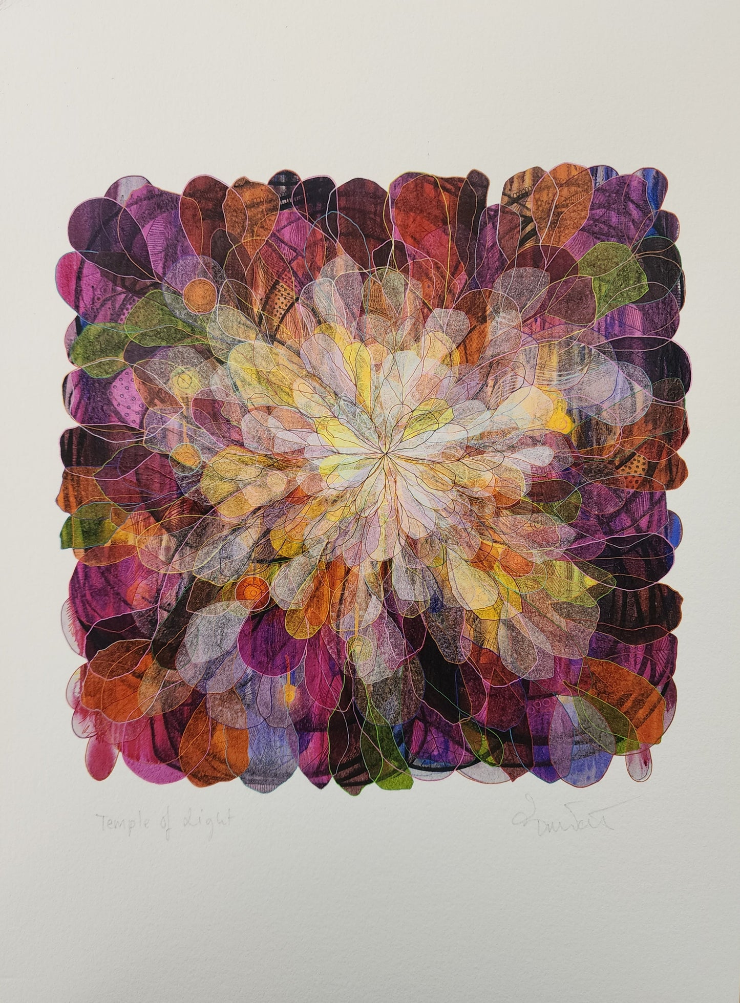 'Temple of Light' Small Print by Emma Falt