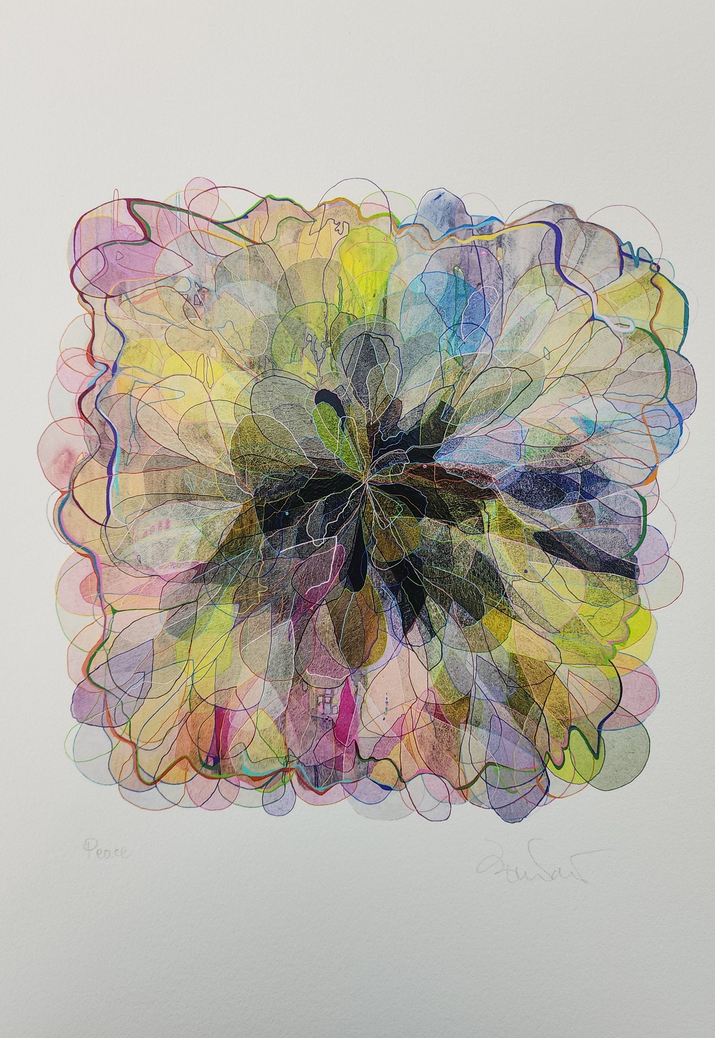 'Peace' Small Print by Emma Falt