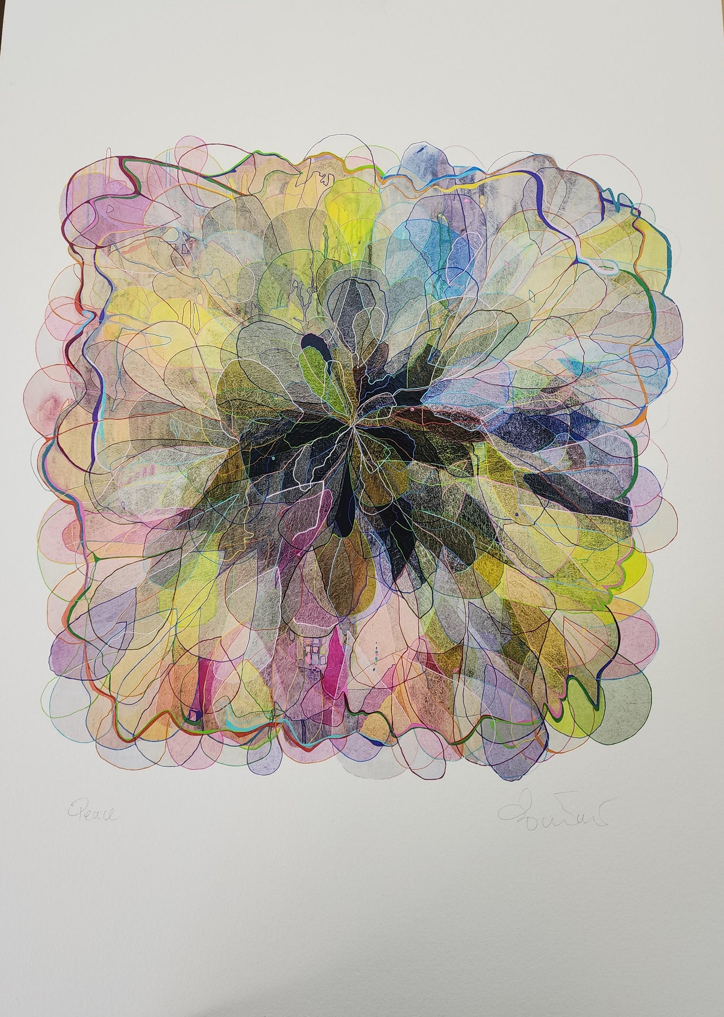 'Peace' Large Print by Emma Falt