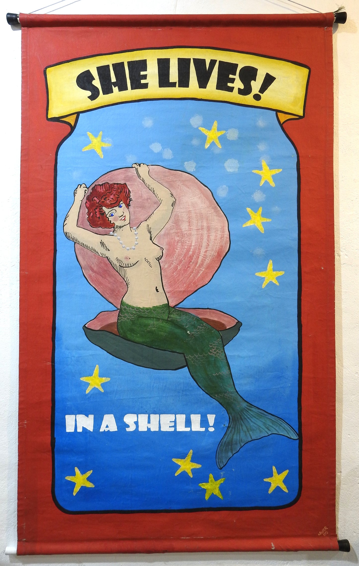 9. She Lives! Banner - David Archer