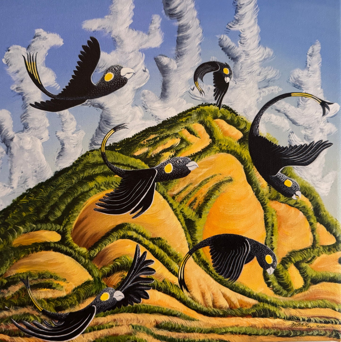 Crackle of Cockatoos by Brian O'Malley