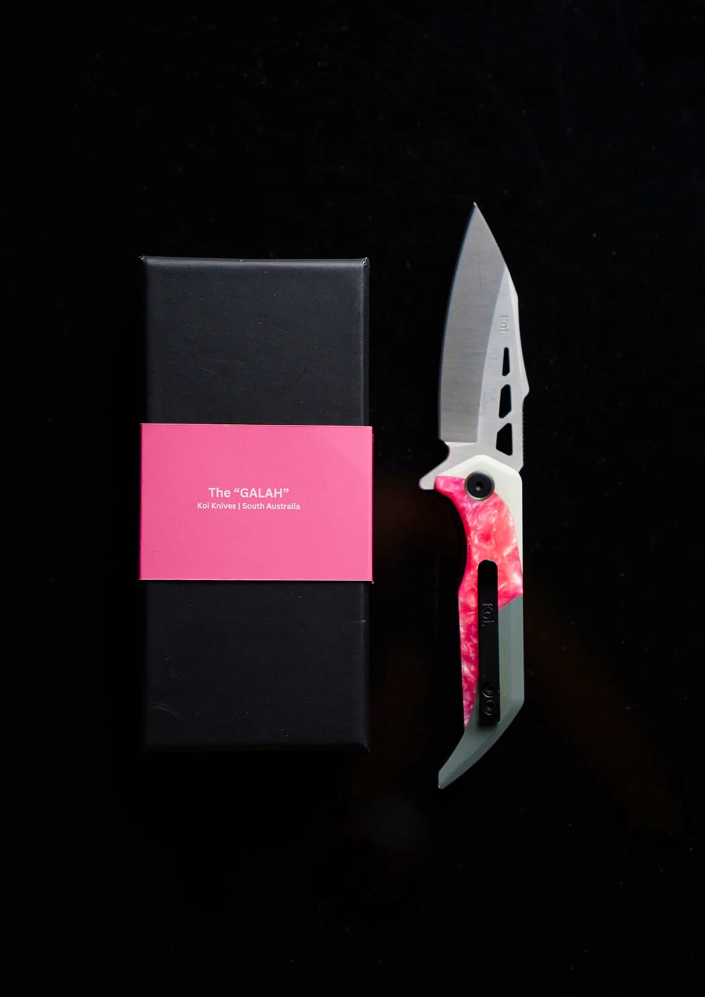 Galah Pocket Knife by Koi Knives