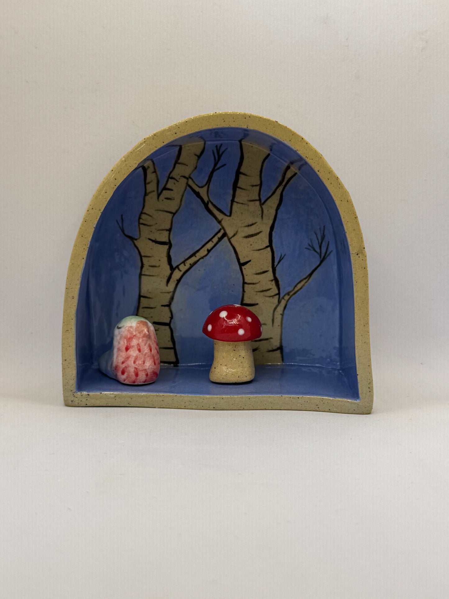 Small Wall Shrine Tree by Story Street Ceramics