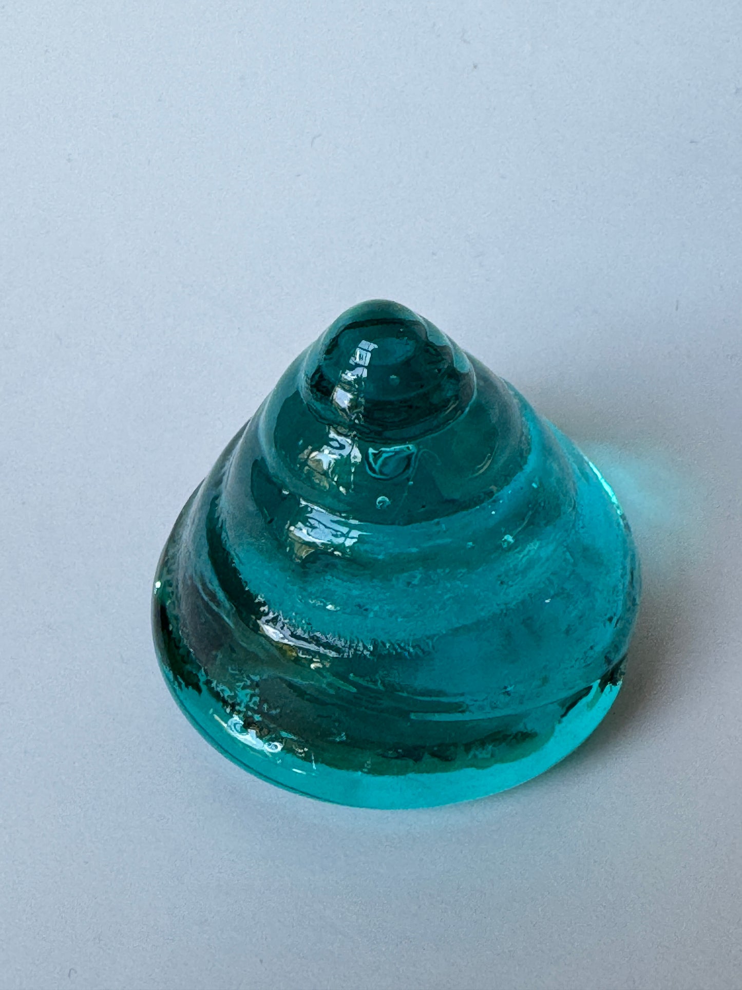 Small Glass Cone Shell by Caslake and Pedler