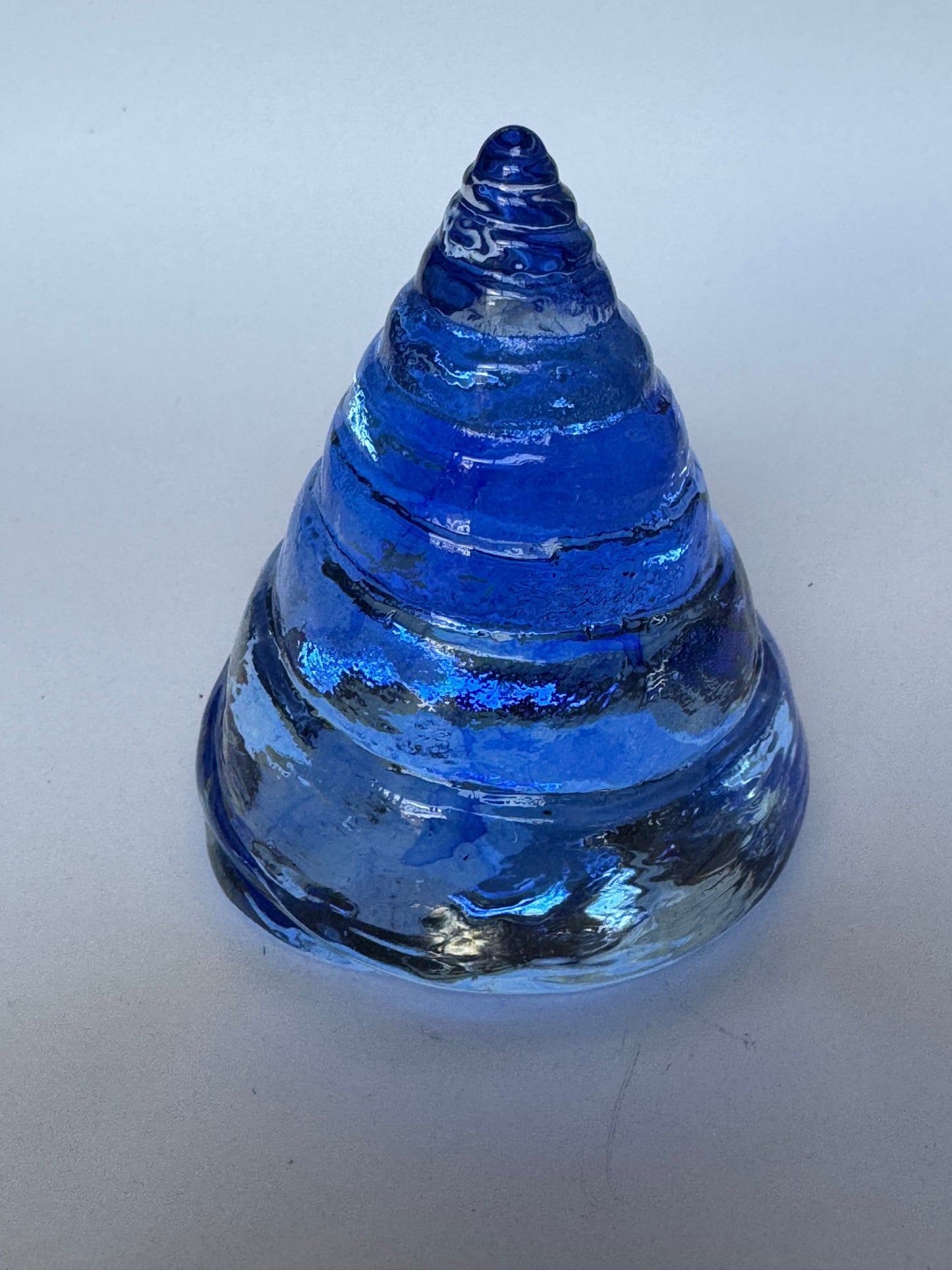 Large Glass Cone Shell by Caslake and Pedler