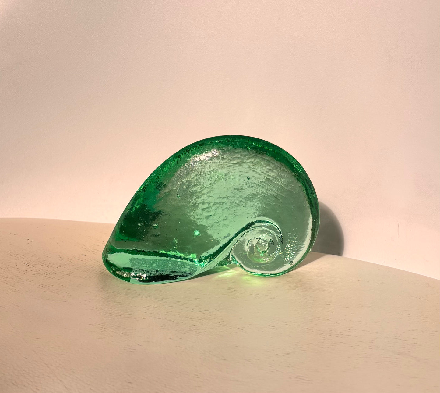 Glass Nautilus Shells by Caslake and Pedler