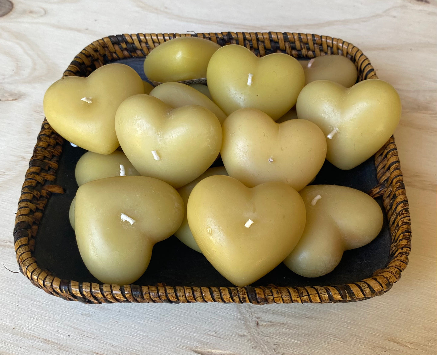 Golden Heart Candles - Mini Golden Hearts