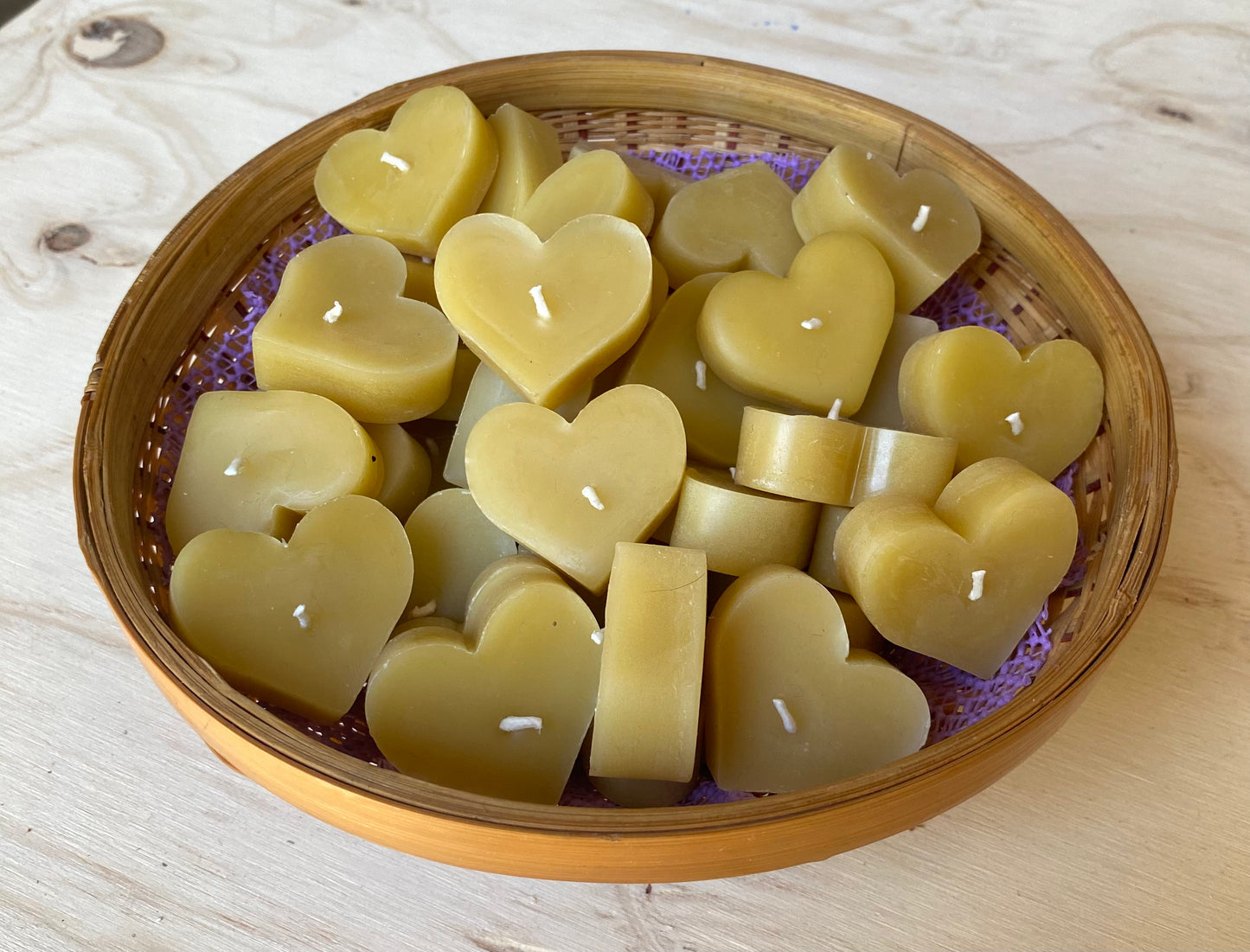 Golden Heart Candles - Little Wishes