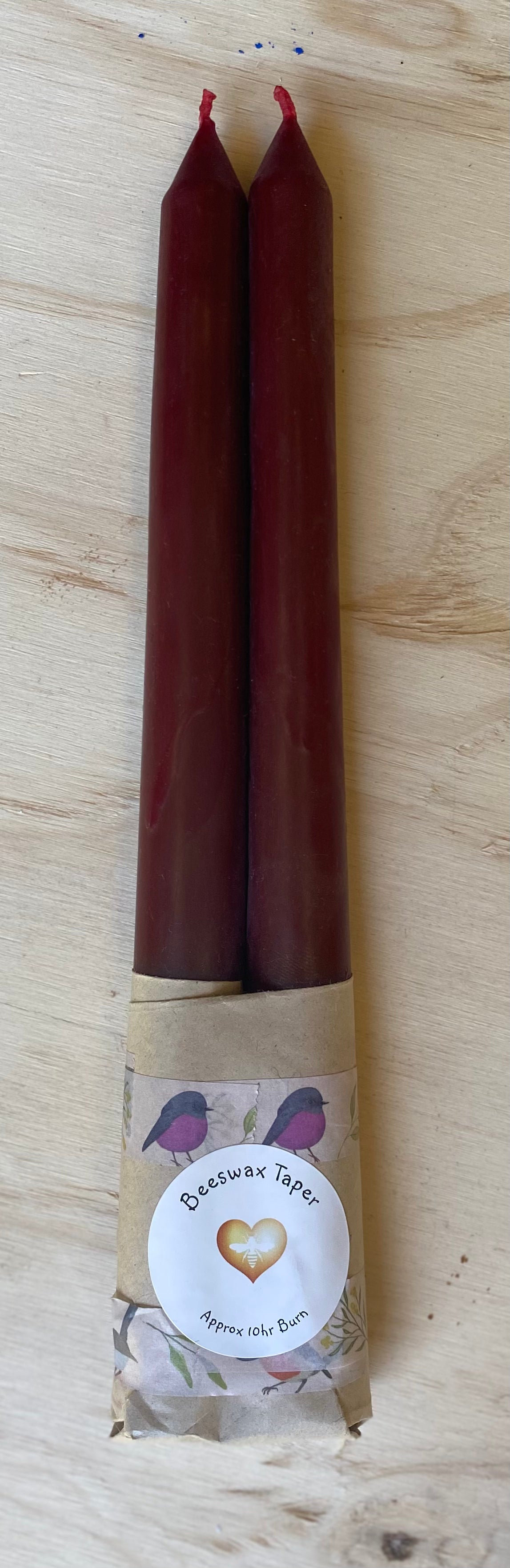 Golden Heart Candles - Taper Packs