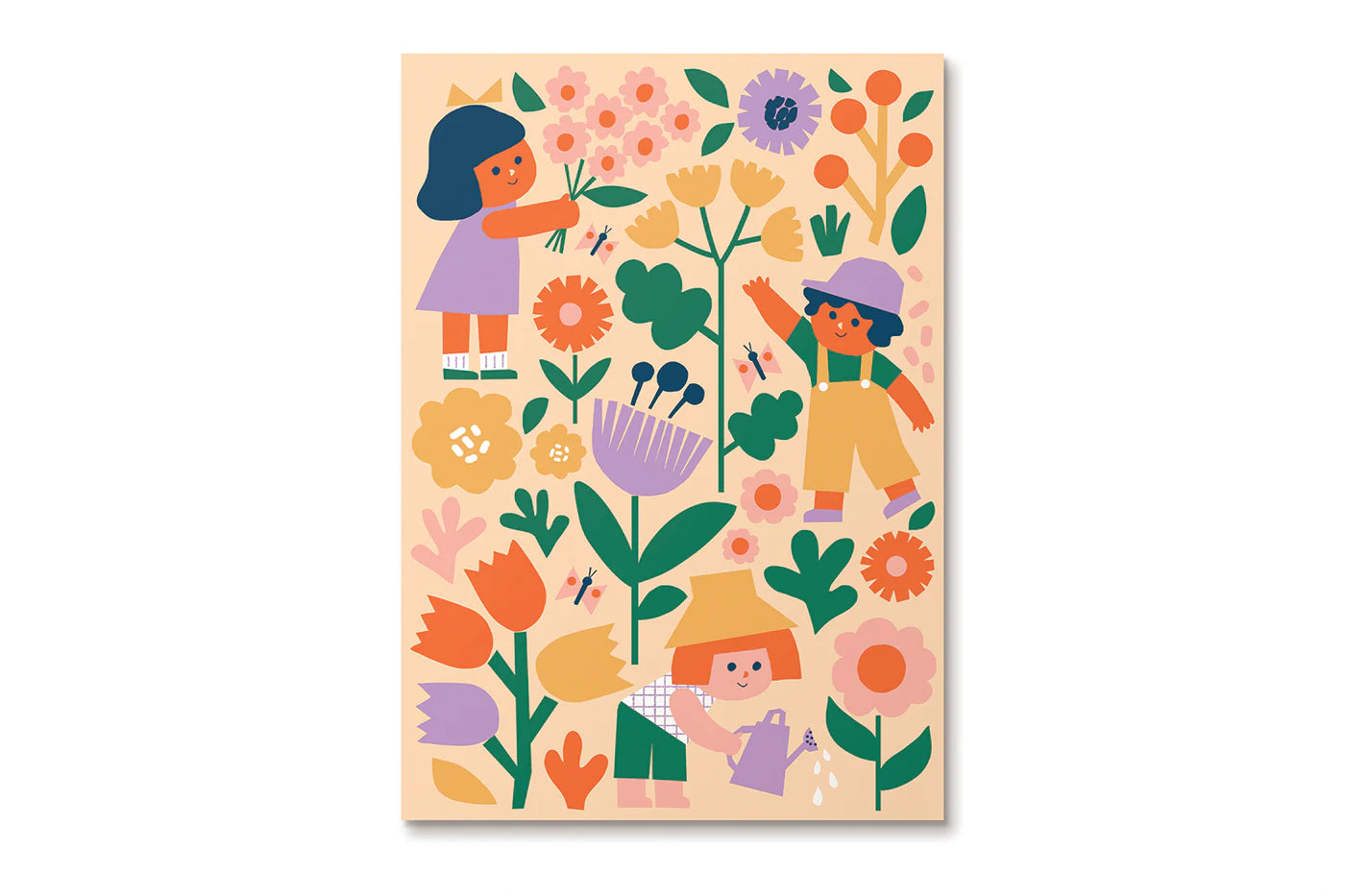 Flower Patch Paint by Numbers