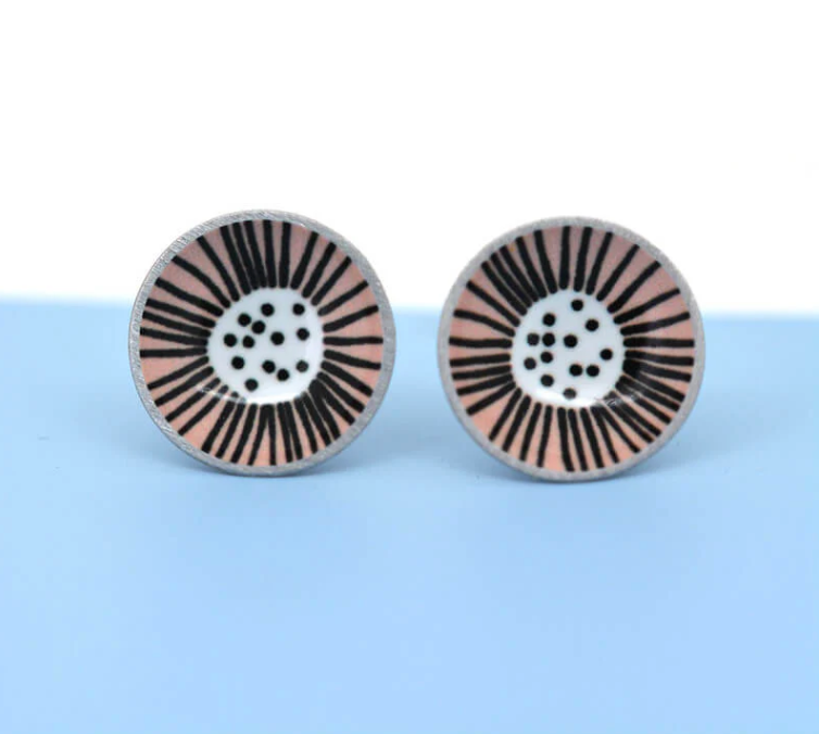 Kitty Came Home - Blush, 12mm DC Stud