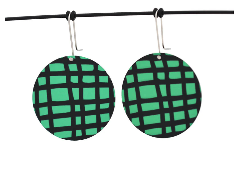 Kitty Came Home - Crosshatch Green, 36mm Shepherd Hook