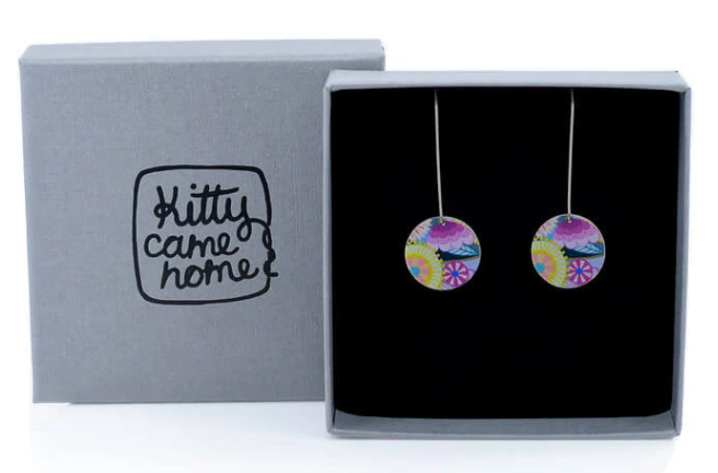 Kitty Came Home - Floral Medley, 17mm C Drop Hook