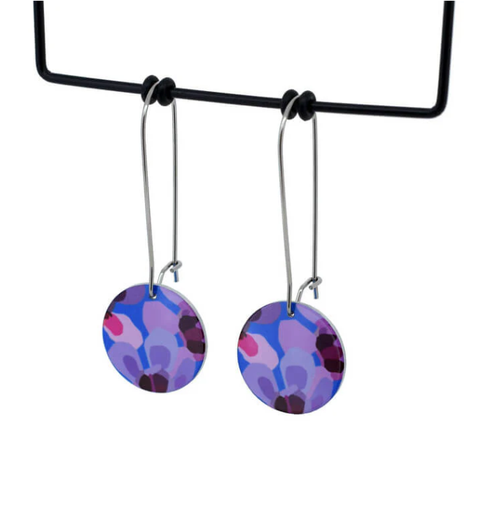 Kitty Came Home - Geraldton Wax on Blue, 17mm Drop Hook