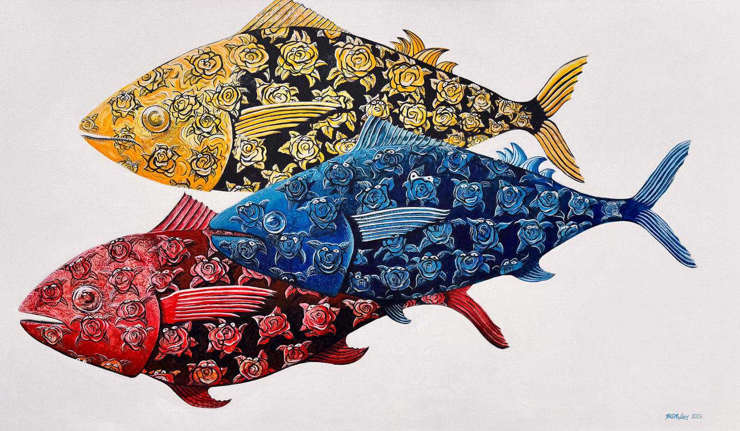 Tuna and Rose Yokai by Brian O'Malley