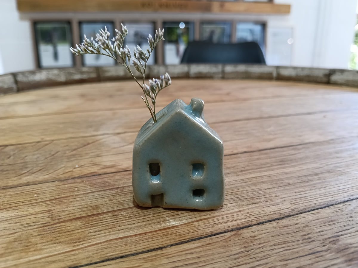 House Bud Vase by Story Street Ceramics