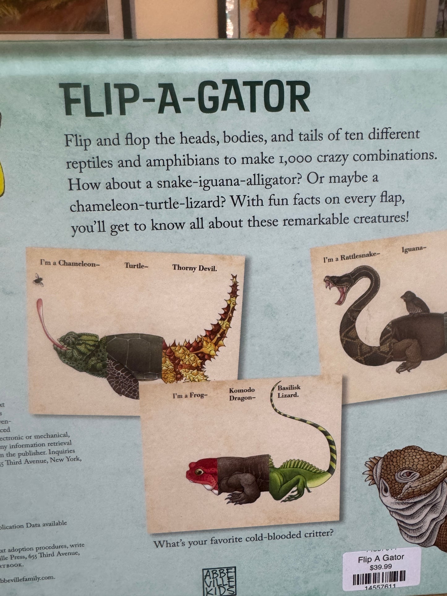 Flip A Gator by Sara Ball