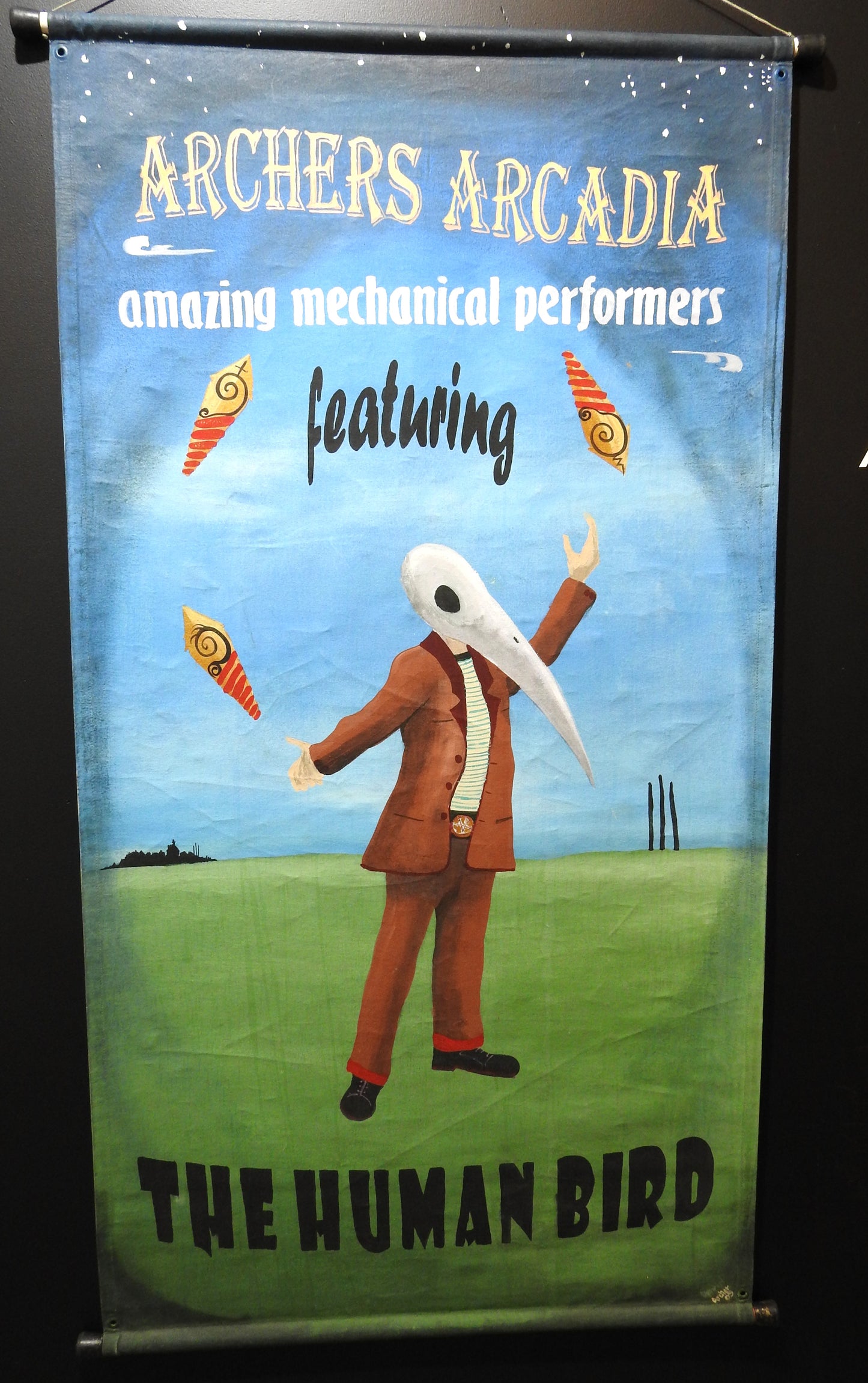 1. Human Bird Banner - David Archer