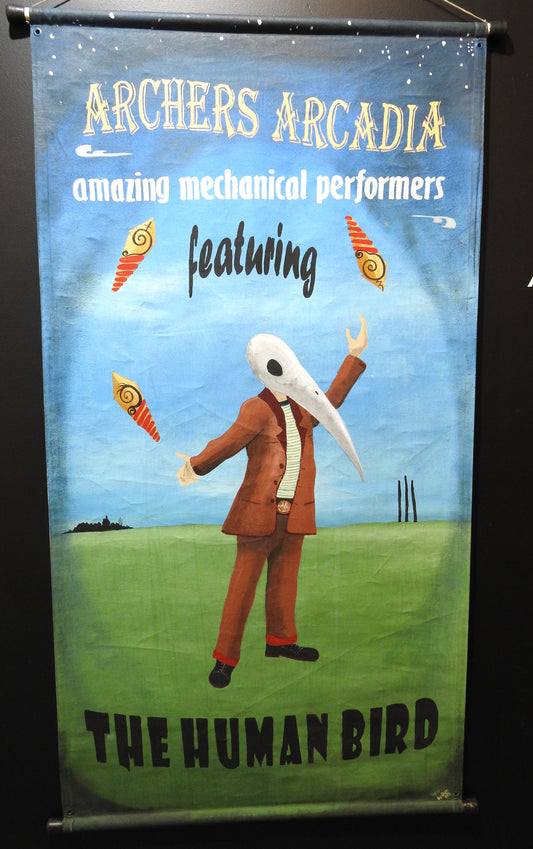 1. Human Bird Banner - David Archer