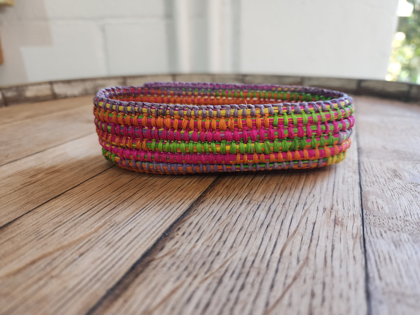 Rainbow Basket by Tahnae-Davidson Bartley