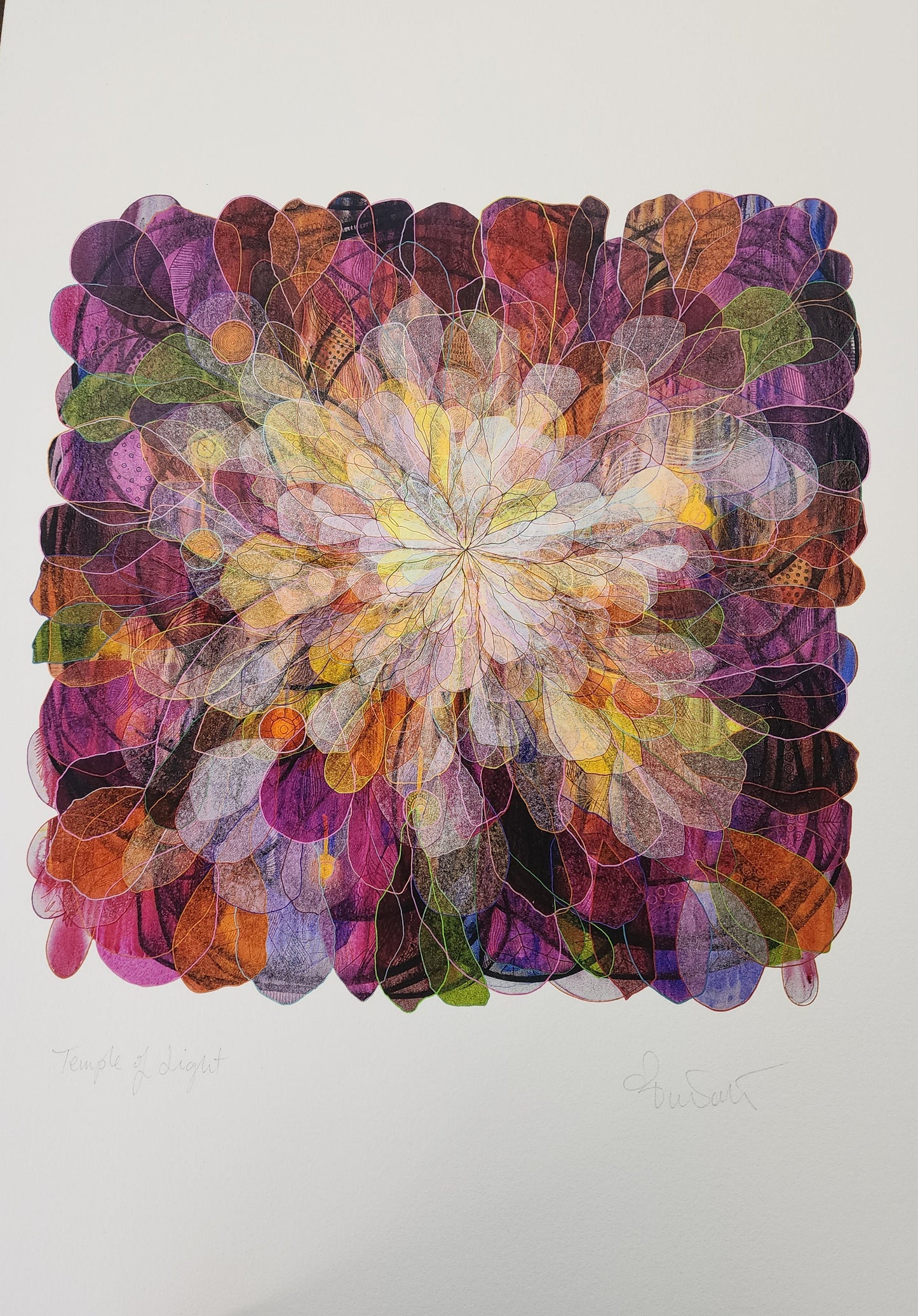 'Temple of Light' Large Print by Emma Falt
