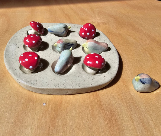 Ceramic Tic Tac Toe by  Story Street Ceramics