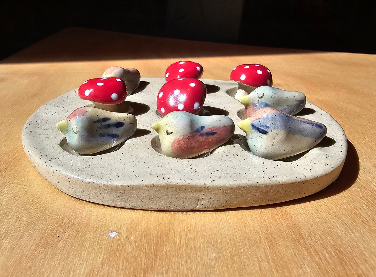 Ceramic Tic Tac Toe by  Story Street Ceramics