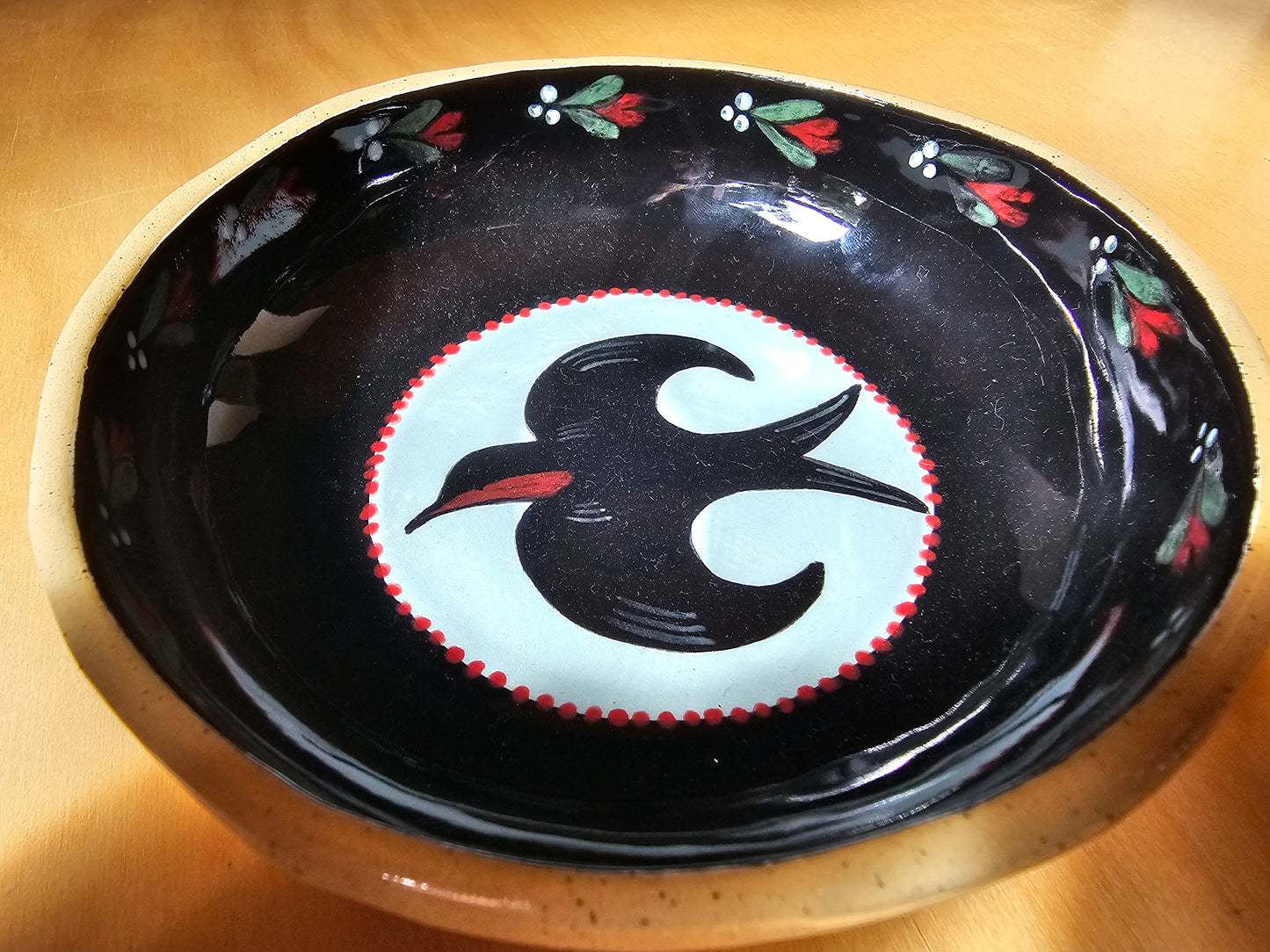 Blackbird Bowl by Story Street Ceramics