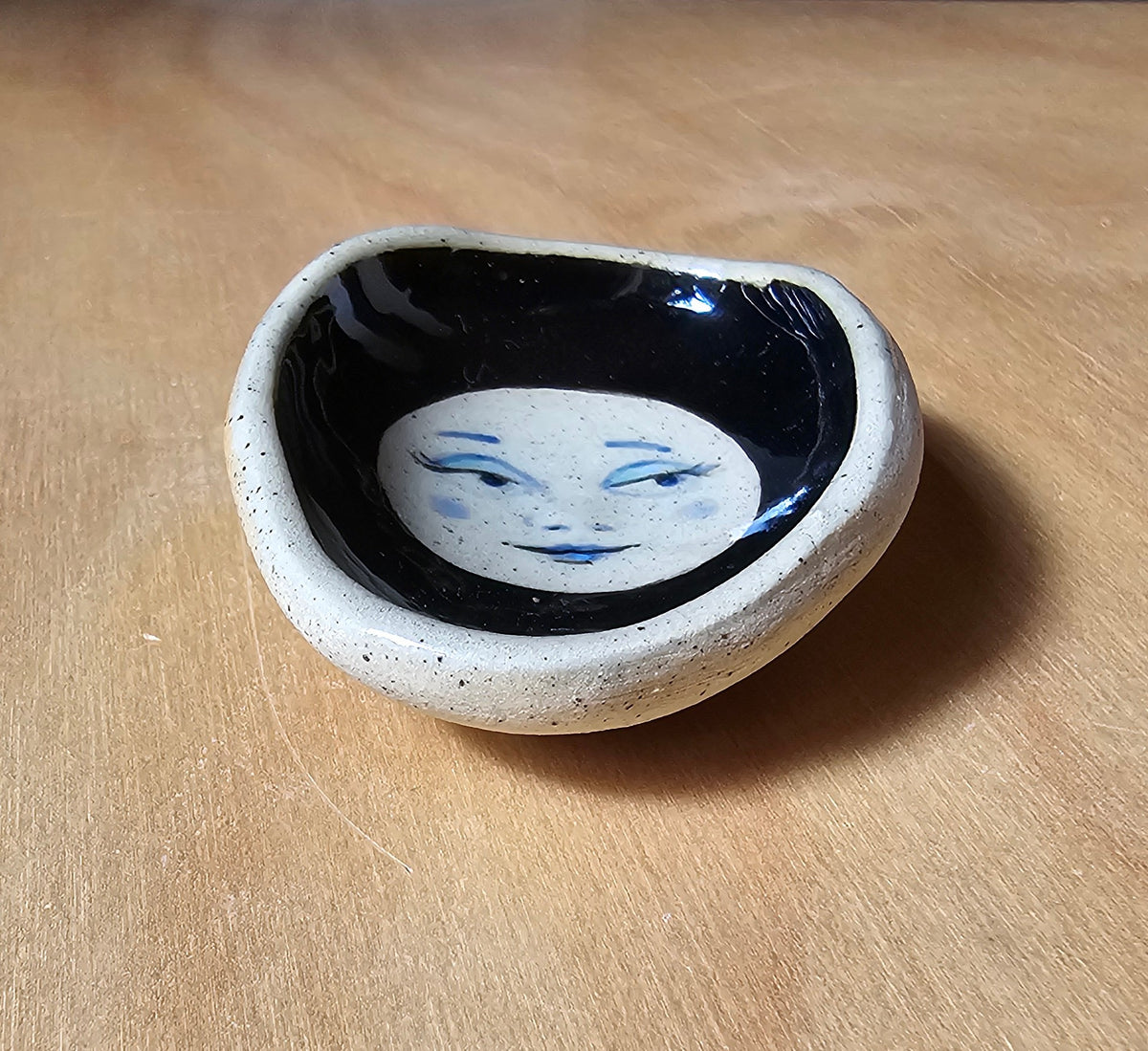 Little Moon Trinket Dish by Story Street Ceramics