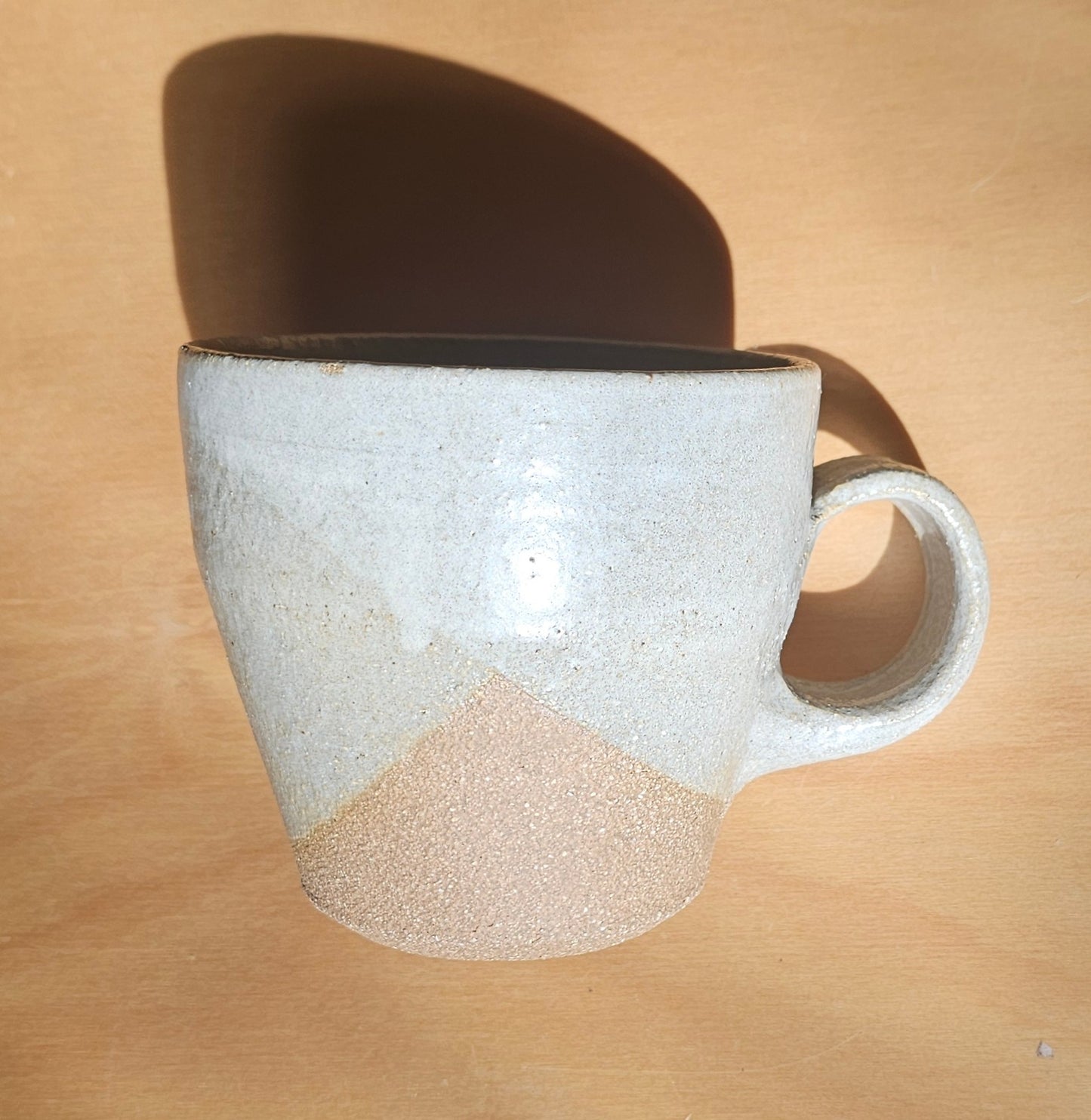 White Textured Mug by Indigo Clay