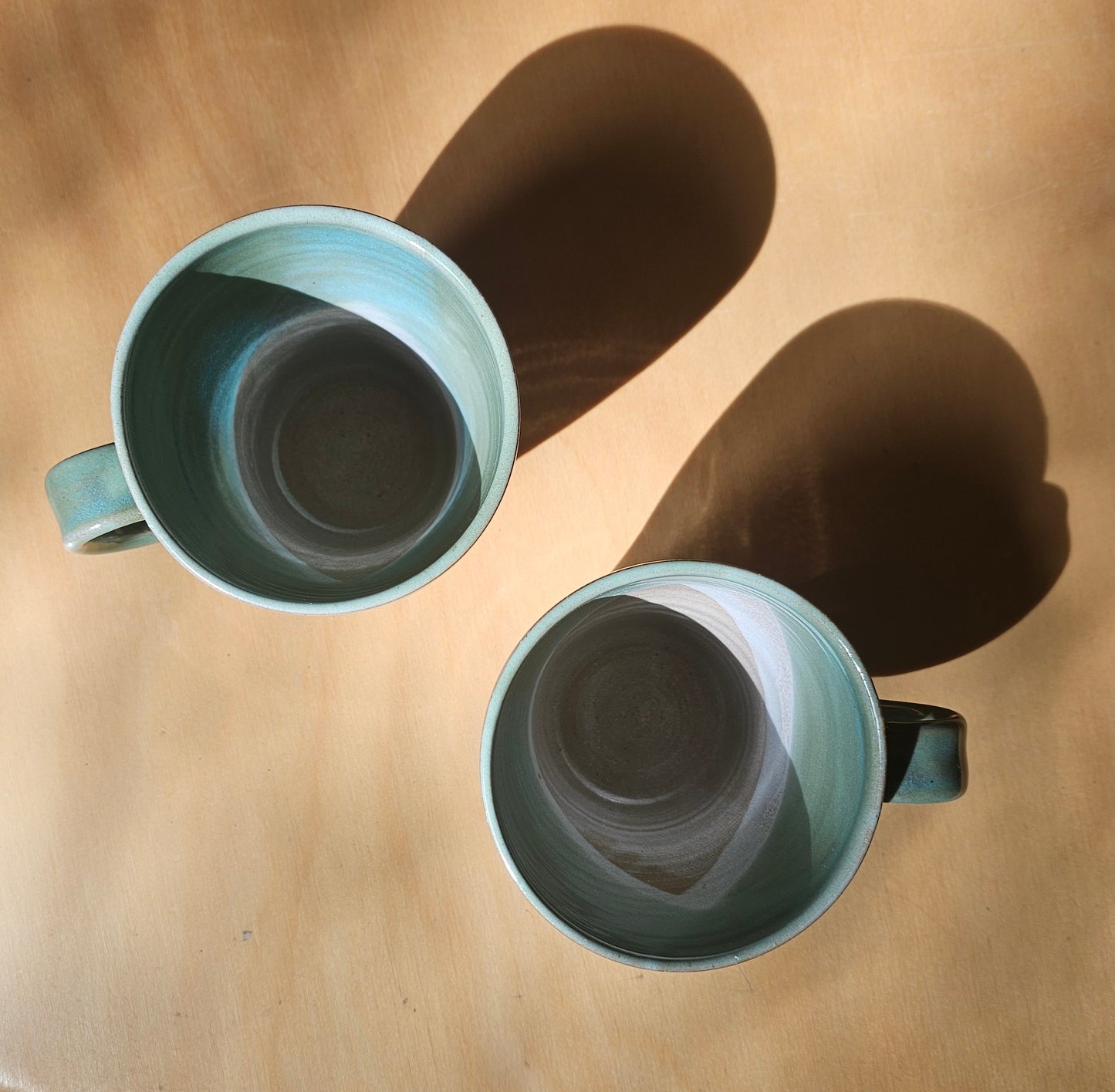 Aqua Glazed Mug by Indigo Clay