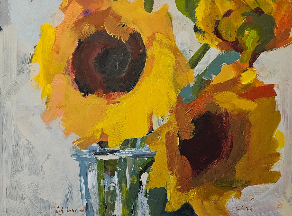 Sunflowers by Cat Leonard