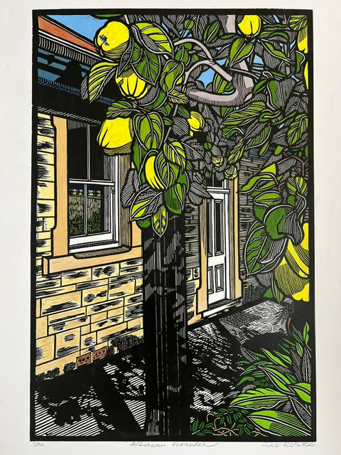 Afternoon Verandah by Gail Kellett