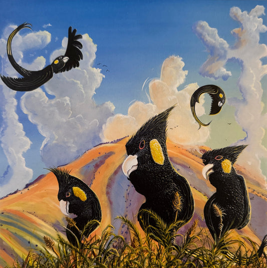 Cockatoos With Attitude by Brian O'Malley