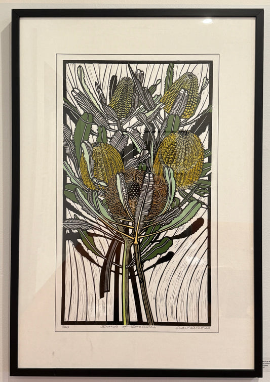 Bunch of Banksias by Gail Kellett