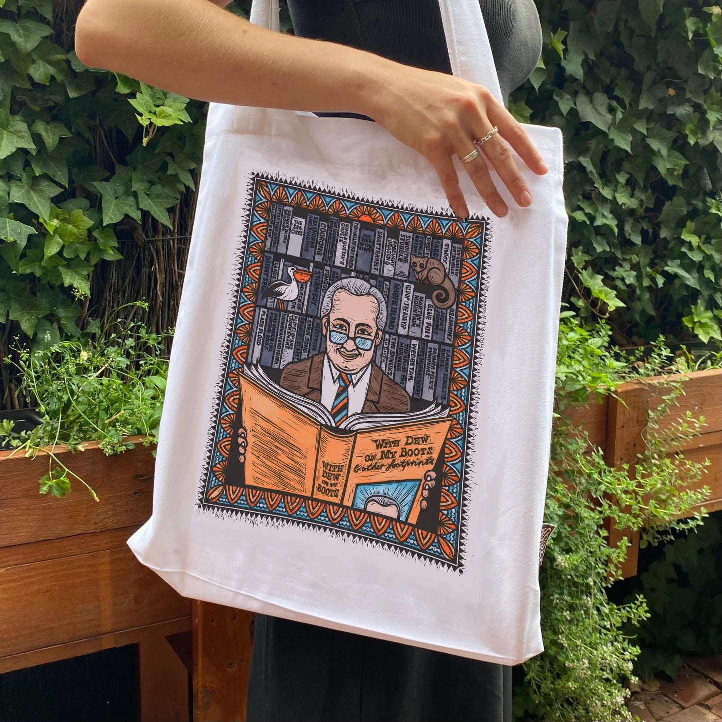 Colin Thiele Tote Bag by Sally Heinrich