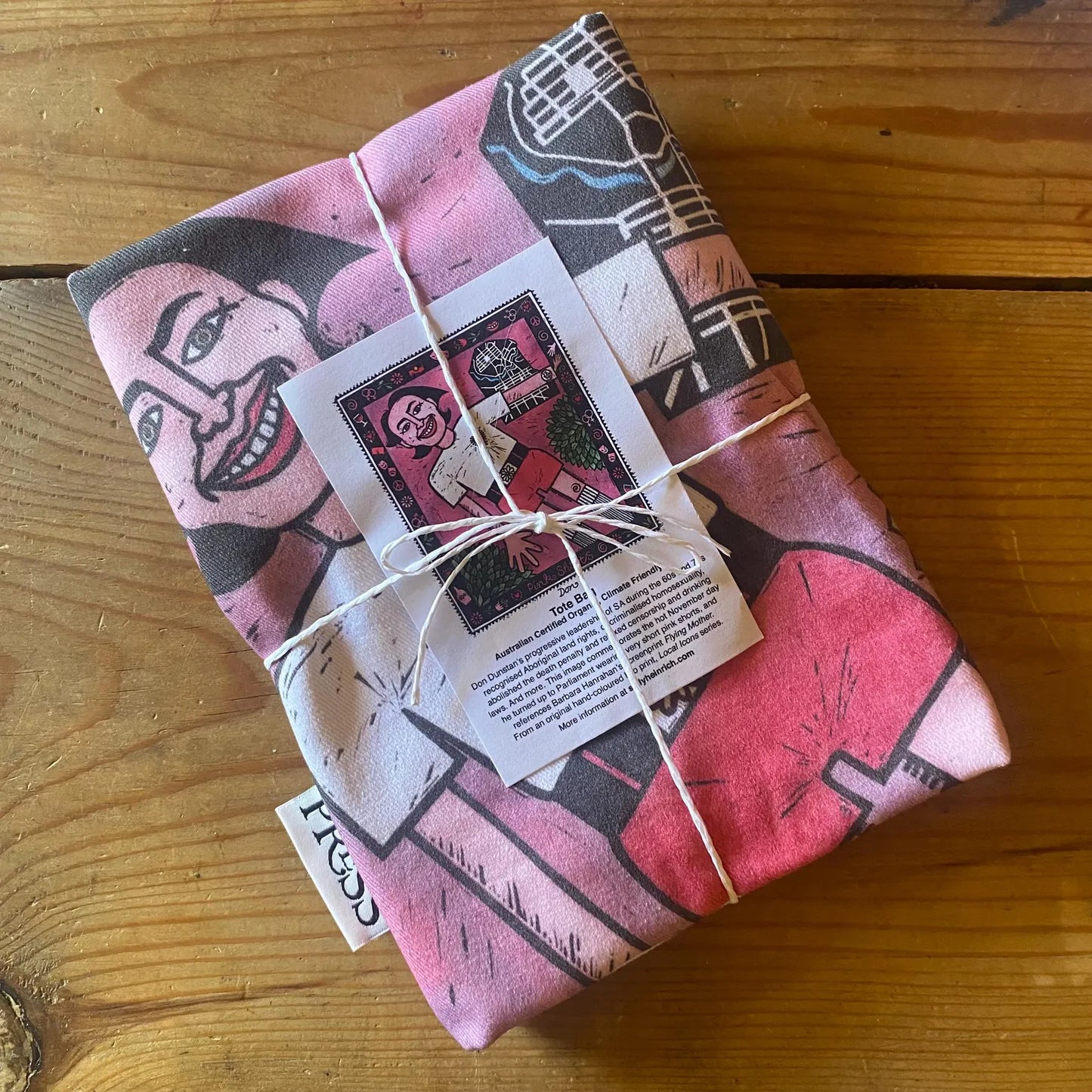 Don Tote Bag by Sally Heinrich