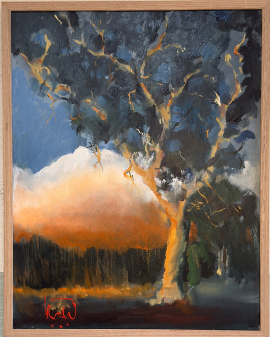 Dusk by Henny van den Wildenberg