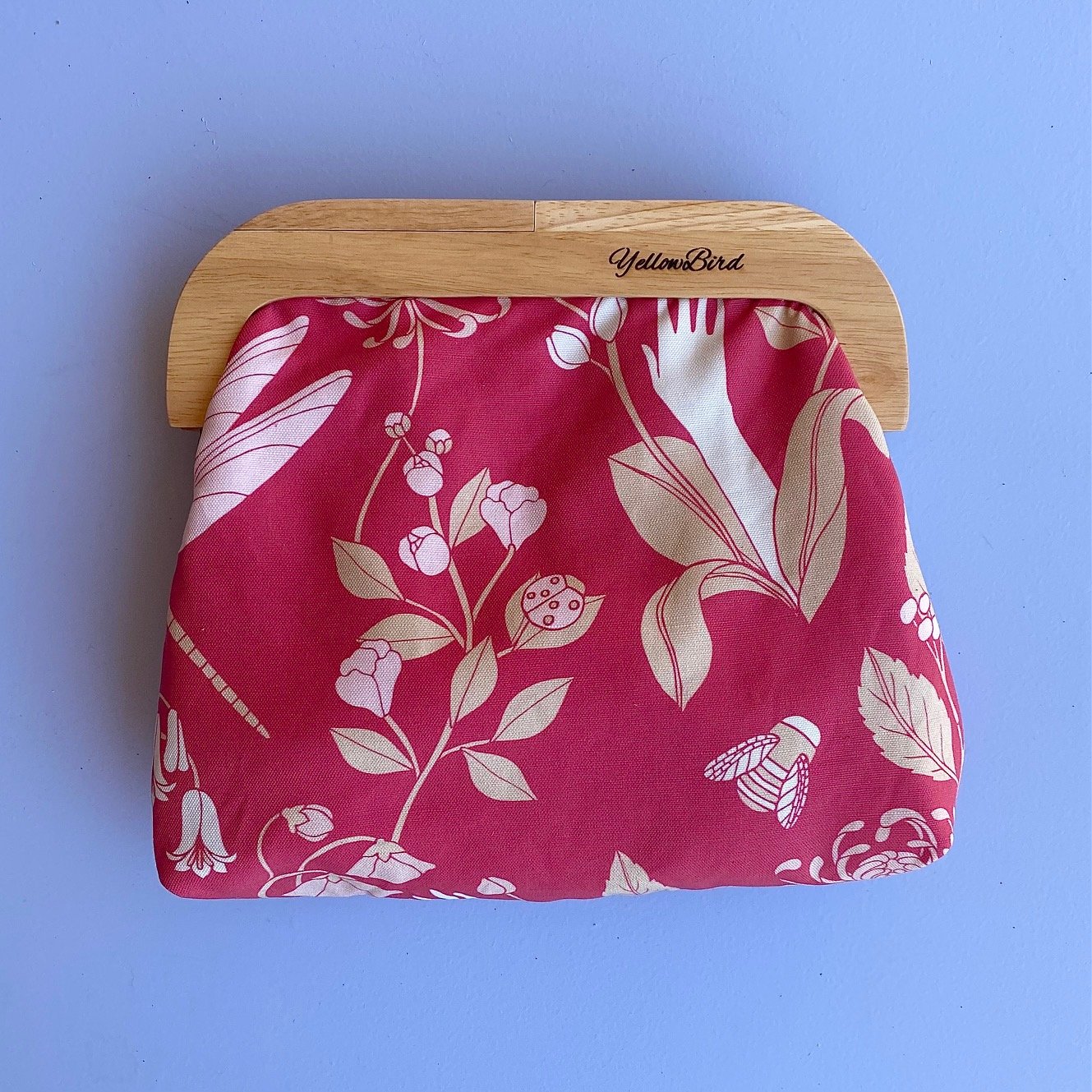 Ecology Medium Amelie Clutch Bag by Yellowbird Handmade
