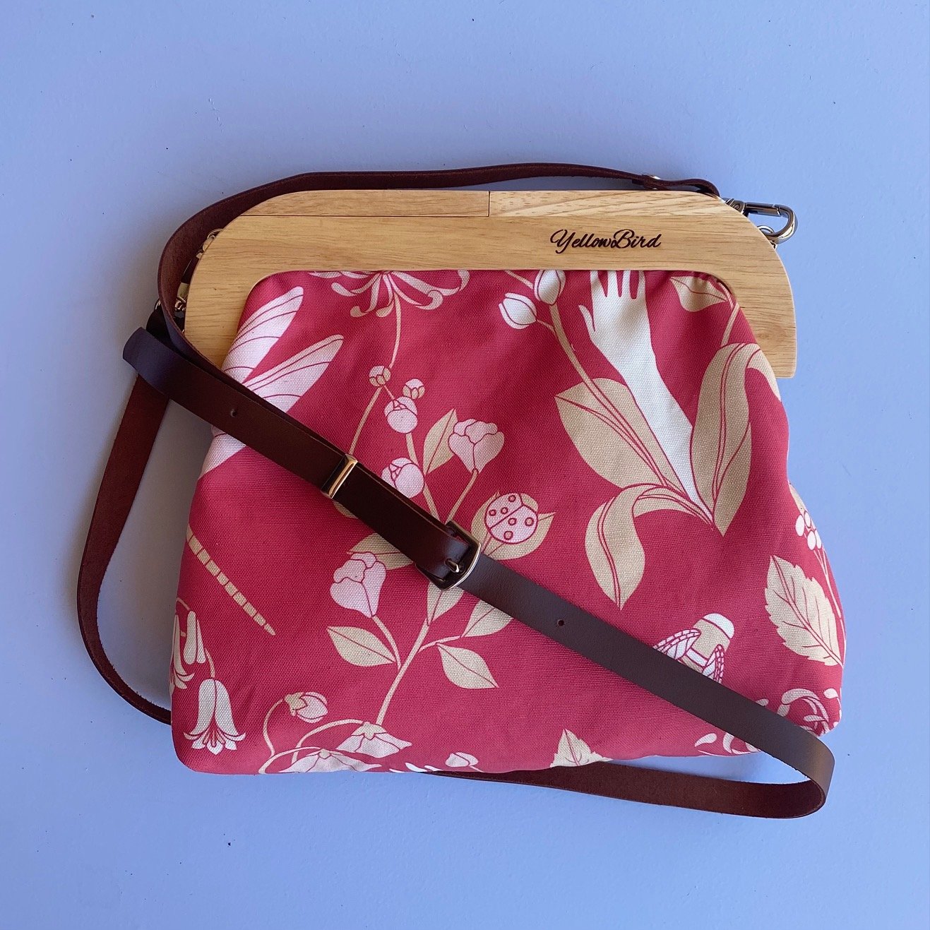 Ecology Medium Amelie Clutch Bag by Yellowbird Handmade