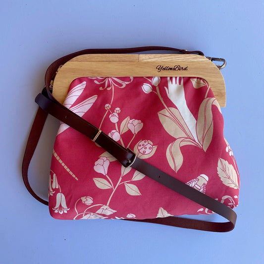 Ecology Medium Amelie Clutch Bag by Yellowbird Handmade