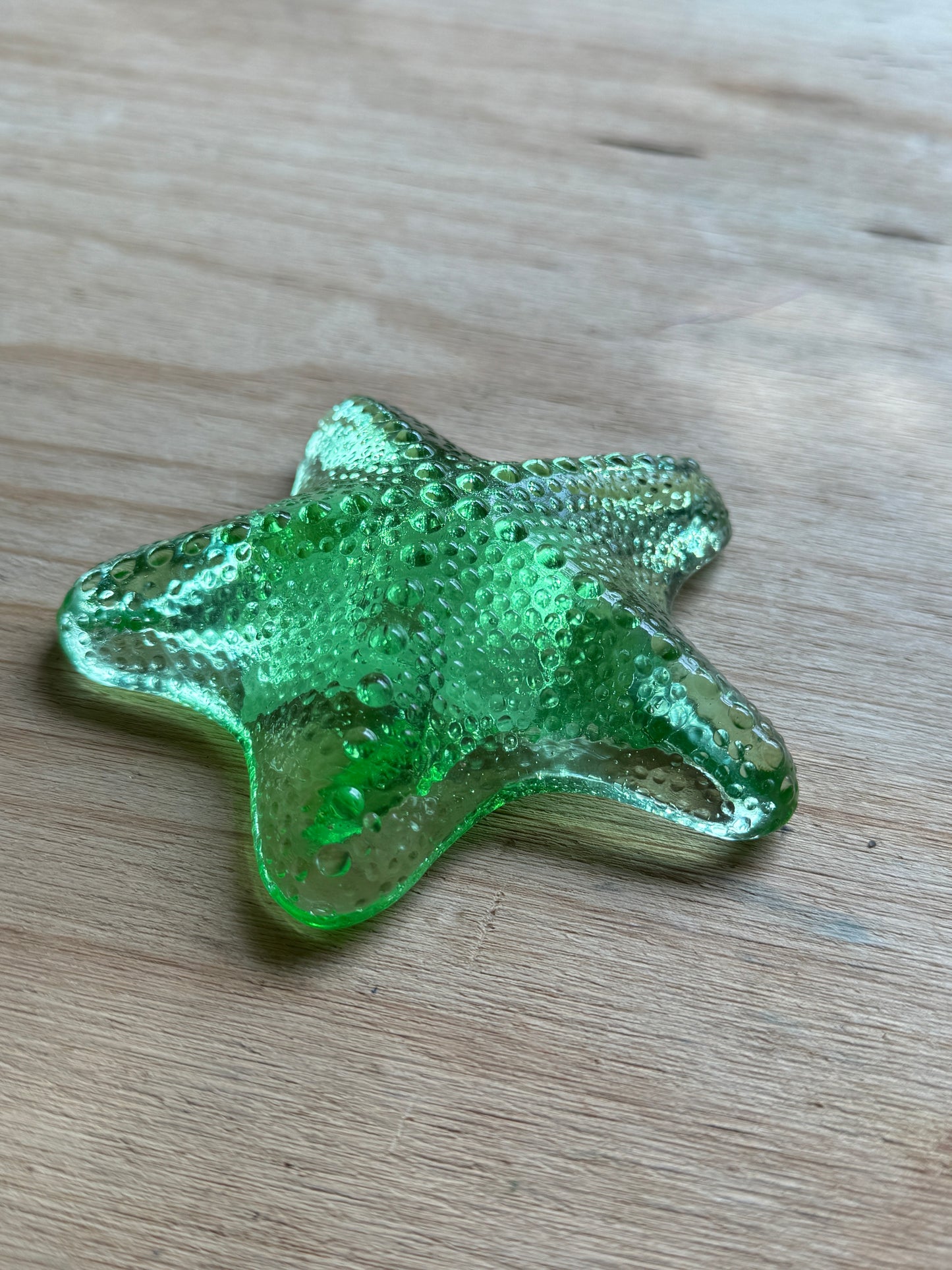 Large Glass Starfish by Caslake and Pedler
