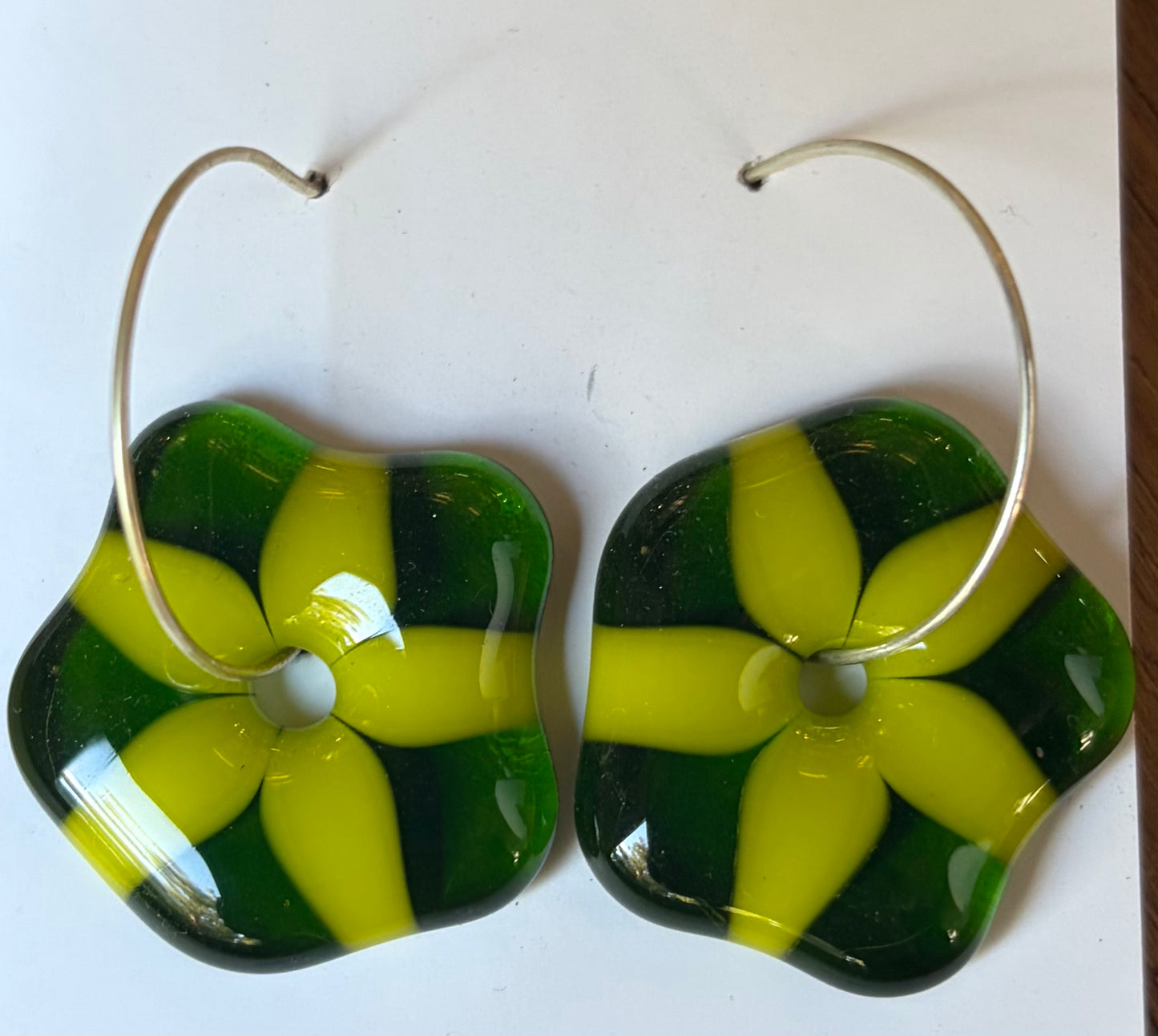 Flower Hoop Earrings - Joy Levins