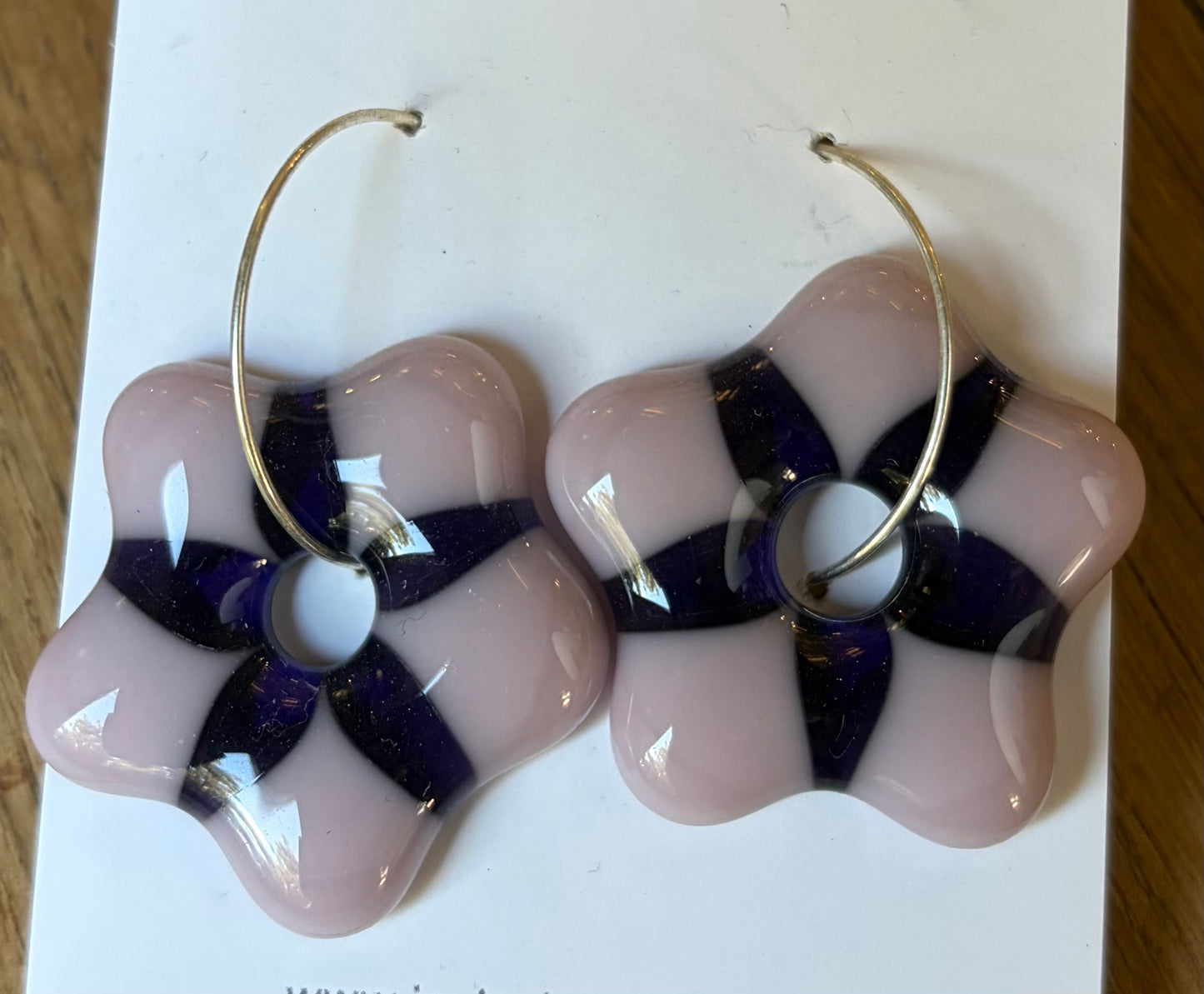 Flower Hoop Earrings - Joy Levins