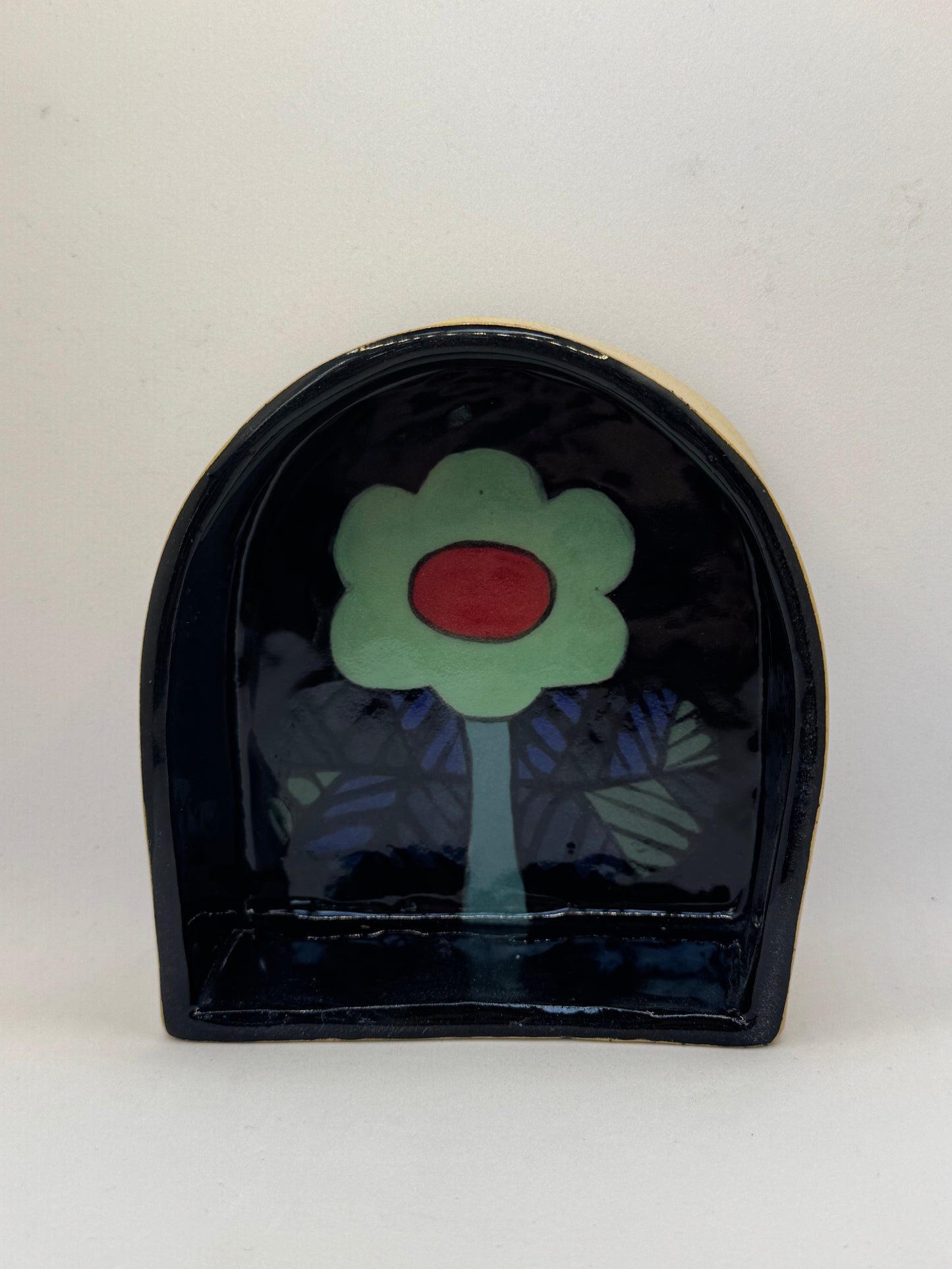 Large Wall Shrine Flower by Story Street Ceramics