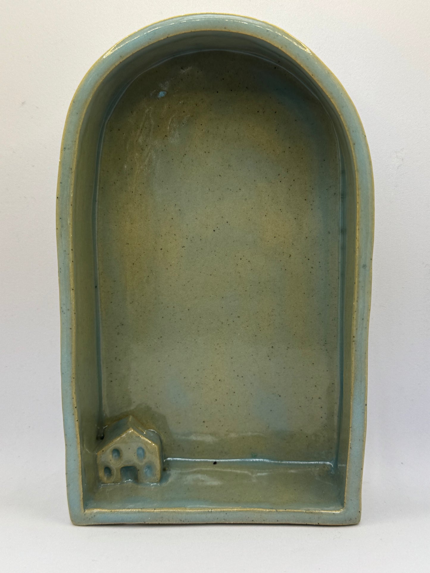 Large Wall Shrine House by Story Street Ceramics