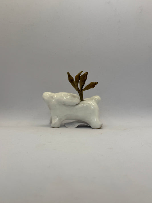 Rabbit Bud Vase by Story Street Ceramics