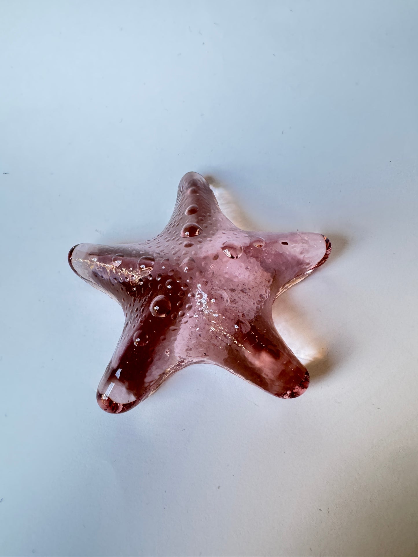 Small Glass Starfish by Caslake and Pedler