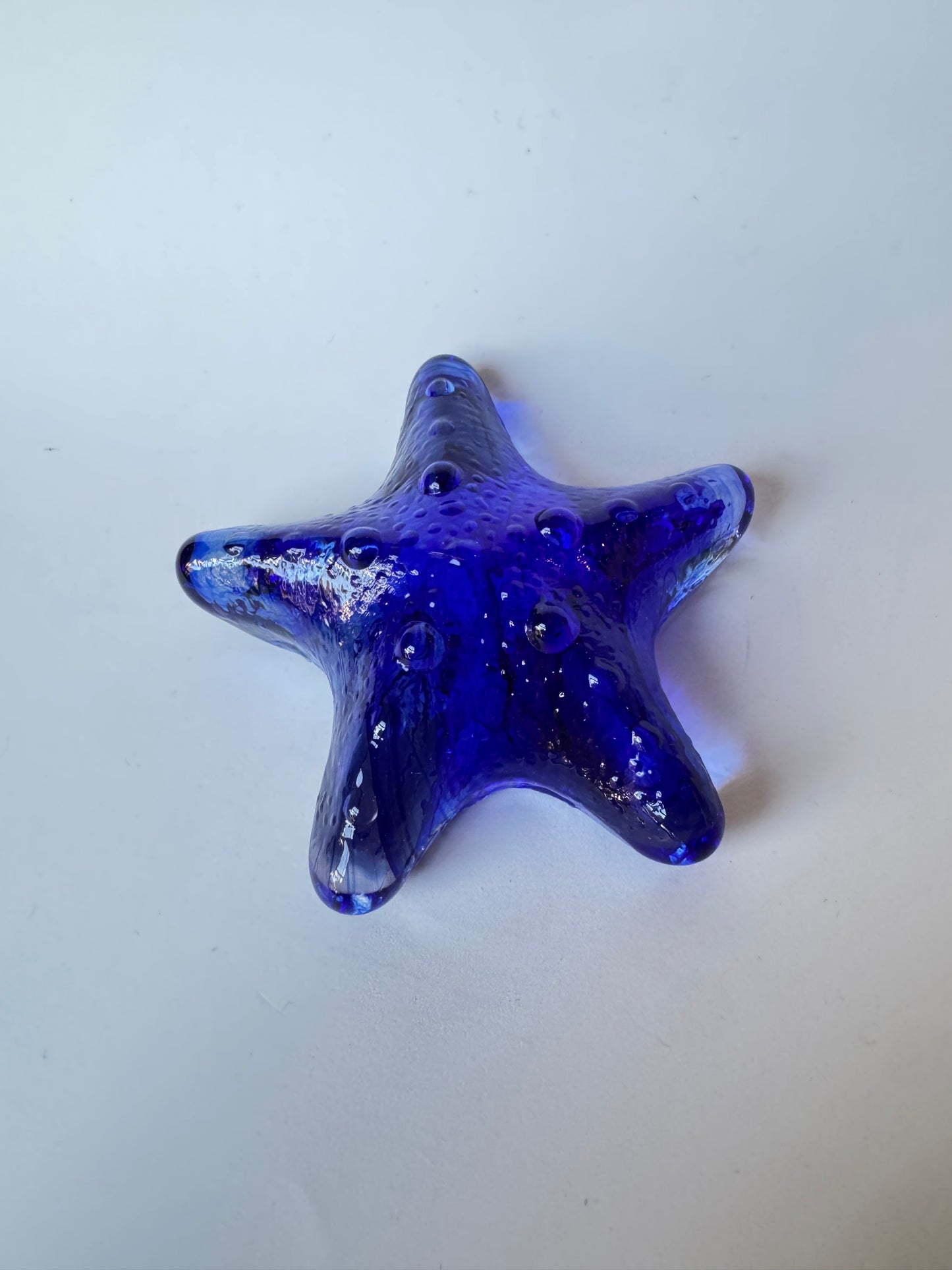 Small Glass Starfish by Caslake and Pedler